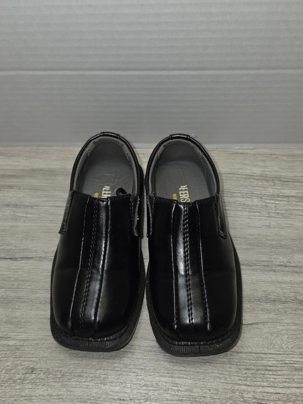 Deer Stags Dress Loafer Black Slip On Shoes Toddler Size 6.5